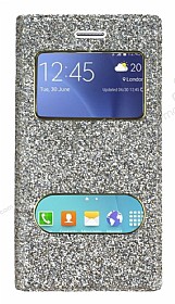 Pinshang Samsung Galaxy J2 Pencereli Simli Gold Klf