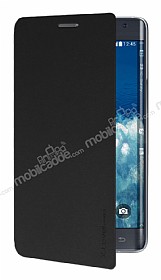 Pipilu Samsung Galaxy Note Edge Standl nce Yan Kapakl Siyah Klf