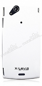 PIPILU Sony Ericsson Xperia Arc Beyaz Sert Rubber Klf