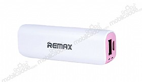 Remax 2600 mAh Powerbank Pembe Yedek Batarya