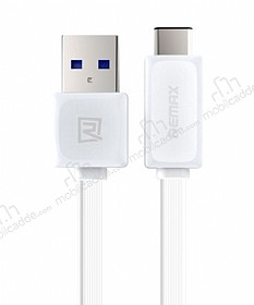 Remax Quick Charge USB Type-C Beyaz Data Kablosu 1m