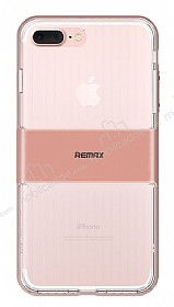 Remax Travel Hybrid iPhone 7 Plus / 8 Plus Ultra Koruma Rose Gold Klf