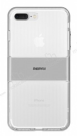 Remax Travel Hybrid iPhone 7 Plus / 8 Plus Ultra Koruma Silver Klf
