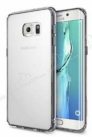 Ringke Fusion Samsung Galaxy S6 Edge Plus Ultra Koruma effaf Siyah Klf