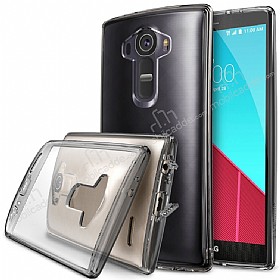 Ringke Fusion LG G4 Ultra Koruma effaf Siyah Klf
