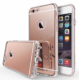 Ringke Fusion Mirror iPhone 6 / 6S Ultra Koruma Rose Gold Klf