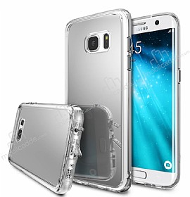 Ringke Fusion Mirror Samsung Galaxy S7 Edge Ultra Koruma Silver Klf
