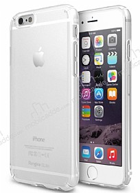 Ringke Slim Frost iPhone 6 Plus / 6S Plus 360 Kenar Koruma Beyaz Rubber Klf
