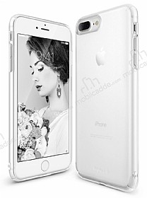 Ringke Slim Frost iPhone 7 / 8 Tam Kenar Koruma Beyaz Rubber Klf