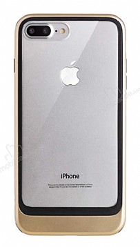 Roar Ace Hybrid iPhone 7 Plus / 8 Plus Gold Silikon Klf