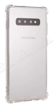 Roar Armor Gel Samsung Galaxy S10 Plus effaf Ultra Koruma Klf