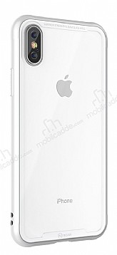 Roar Glassoul Airframe iPhone X / XS Cam Beyaz Klf