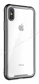 Roar Glassoul Airframe iPhone X / XS Cam Siyah Klf