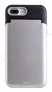 Roar iPhone 7 Plus / 8 Plus Aynal Ultra Koruma Silver Klf