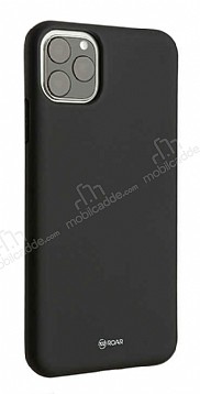 Roar Jelly iPhone 11 Pro Max Siyah Silikon Klf