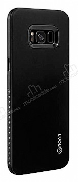 Roar Rico Hybrid Samsung Galaxy S8 Ultra Koruma Siyah Klf