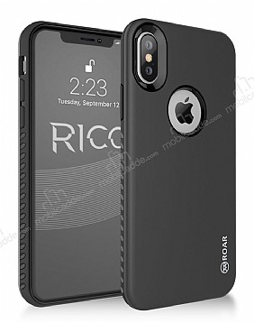 Roar Rico iPhone X / XS Ultra Koruma Siyah Klf