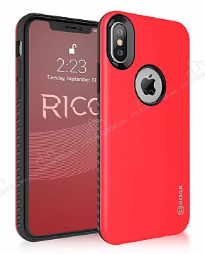 Roar Rico iPhone XS Max Ultra Koruma Krmz Klf