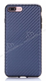 Rock Origin iPhone 7 Plus / 8 Plus Karbon Dark Blue Silikon Klf