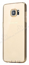 Rock Samsung Galaxy S7 Edge Ultra nce effaf Gold Silikon Klf