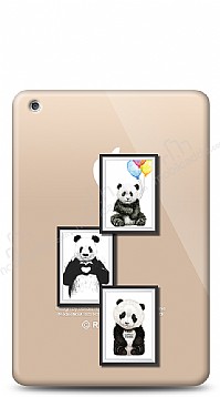 Apple iPad Air 2 Panda Frame Resimli Klf