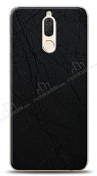 Dafoni Huawei Mate 10 Lite Siyah Electro Deri Grnml Telefon Kaplama
