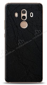 Dafoni Huawei Mate 10 Pro Siyah Electro Deri Grnml Telefon Kaplama