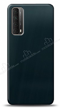 Dafoni Huawei P smart 2021 Metalik Parlak Grnml Mavi Telefon Kaplama