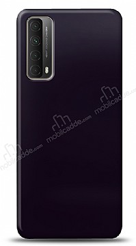 Dafoni Huawei P smart 2021 Metalik Parlak Grnml Mor Telefon Kaplama