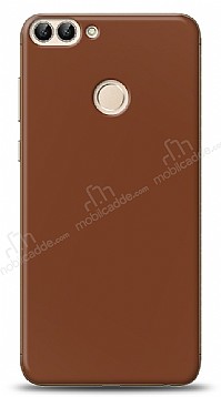 Dafoni Huawei P Smart Mat Kahverengi Telefon Kaplama
