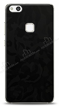 Dafoni Huawei P10 Lite Siyah Kamuflaj Telefon Kaplama