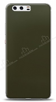 Dafoni Huawei P10 Metalik Parlak Grnml Koyu Yeil Telefon Kaplama