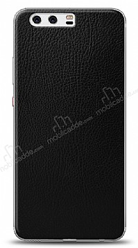 Dafoni Huawei P10 Siyah Deri Grnml Telefon Kaplama