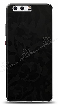 Dafoni Huawei P10 Siyah Kamuflaj Telefon Kaplama