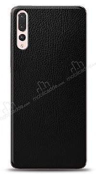 Dafoni Huawei P20 Pro Siyah Deri Grnml Telefon Kaplama