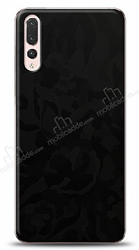 Dafoni Huawei P20 Pro Siyah Kamuflaj Telefon Kaplama