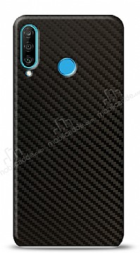 Dafoni Huawei P30 Lite Karbon Grnml Telefon Kaplama