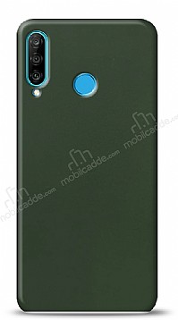 Dafoni Huawei P30 Lite Mat Yeil Telefon Kaplama