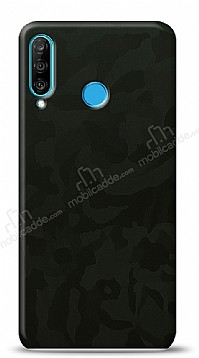 Dafoni Huawei P30 Lite Yeil Kamuflaj Telefon Kaplama