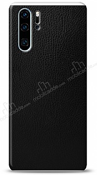 Dafoni Huawei P30 Pro Siyah Deri Grnml Telefon Kaplama