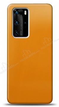 Dafoni Huawei P40 Metalik Parlak Grnml Sar Telefon Kaplama