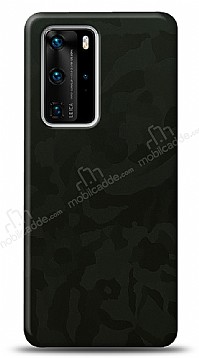 Dafoni Huawei P40 Yeil Kamuflaj Telefon Kaplama