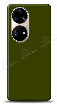 Dafoni Huawei P50 Pro Mat Ak Yeil Telefon Kaplama
