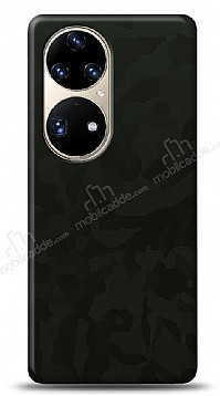Dafoni Huawei P50 Pro Yeil Kamuflaj Telefon Kaplama