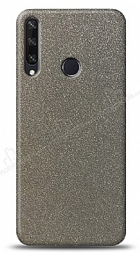 Dafoni Huawei Y6p Silver Parlak Simli Telefon Kaplama