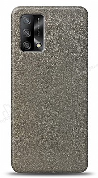 Dafoni Oppo F19 Silver Parlak Simli Telefon Kaplama