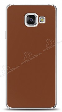 Dafoni Samsung Galaxy A3 2016 Mat Kahverengi Telefon Kaplama