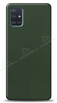 Dafoni Samsung Galaxy A51 Mat Yeil Telefon Kaplama