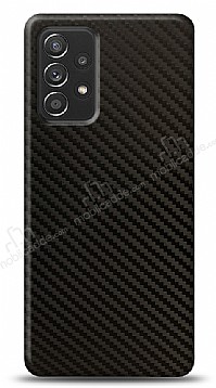 Dafoni Samsung Galaxy A52 Karbon Grnml Telefon Kaplama