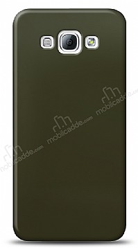 Dafoni Samsung Galaxy A8 Metalik Parlak Grnml Koyu Yeil Telefon Kaplama